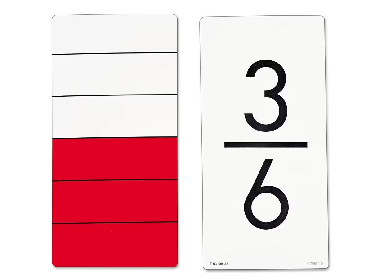 Fraction Fun Flash Cards- 96 Cards - US 3110