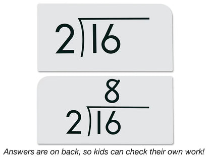 Division All Facts 0-12 Flash Cards - US 4463