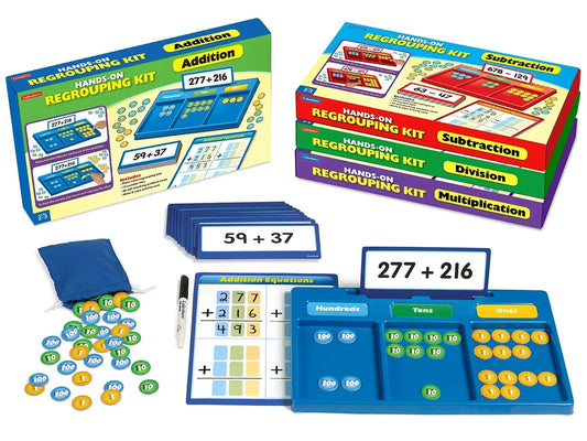 Hands-On Regrouping Kits - Complete Set - US 3409
