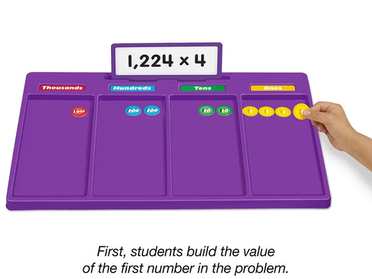 Hands-On Multiplication Regrouping Kit - US 5336