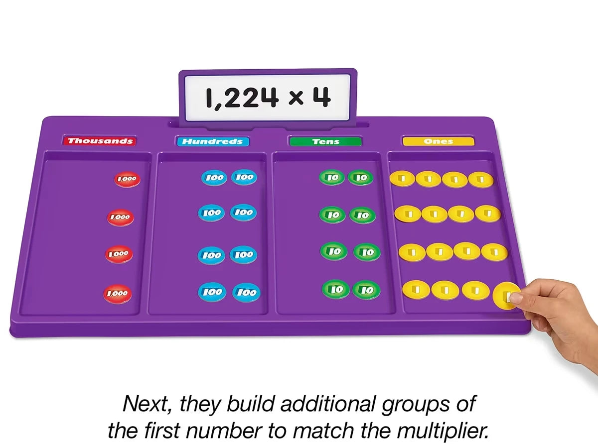 Hands-On Multiplication Regrouping Kit - US 5336