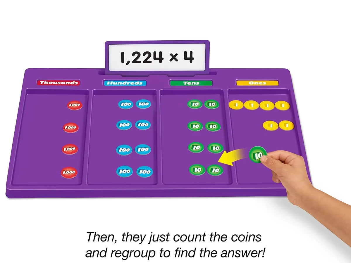 Hands-On Multiplication Regrouping Kit - US 5336