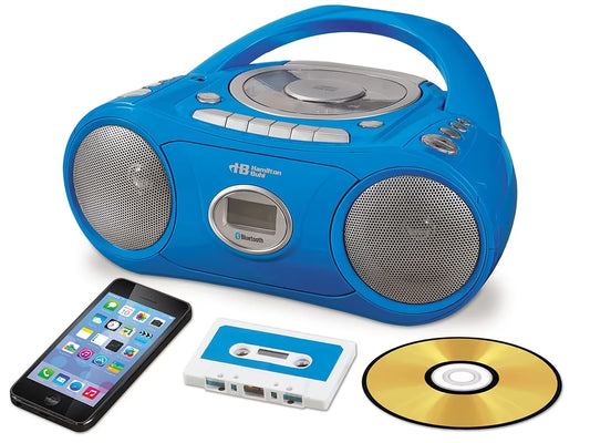 CD & Cassette Player with BLUETOOTH® - US 1610