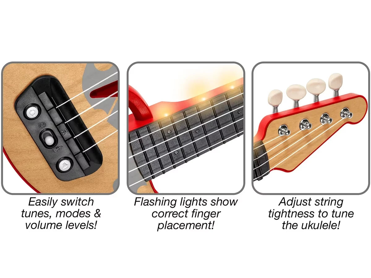 Learn to Play! Light-Up Ukulele - US 4048