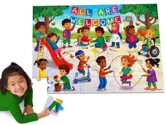 Celebrating Diversity Floor Puzzle - US 9445