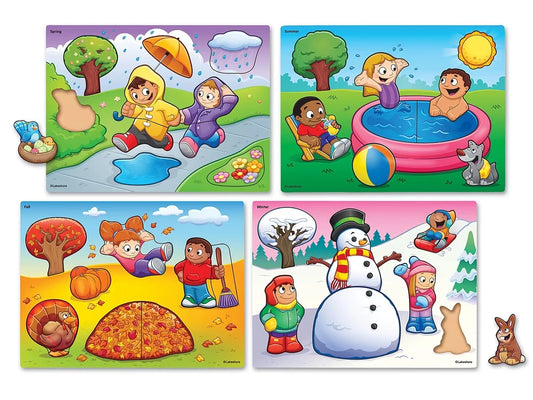 Seasons and Weather Puzzle Set - US 6248