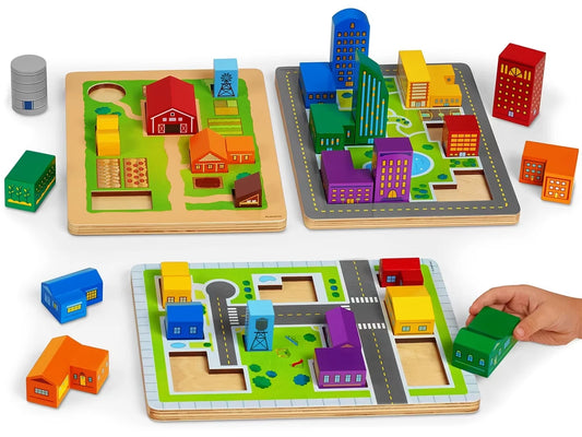 Build & Play Logic Puzzles - Complete Set - US 1408