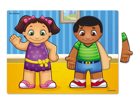 Boy and Girl Puzzle - US 3450