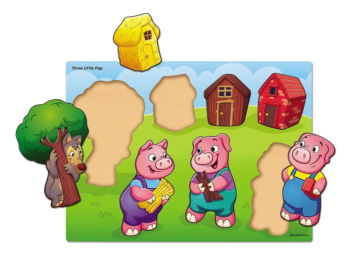 Three Little Pigs Puzzle - US 5978