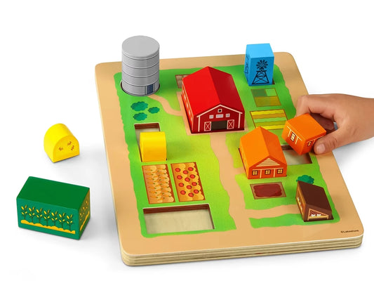On the Farm Logic Puzzle - US 6374