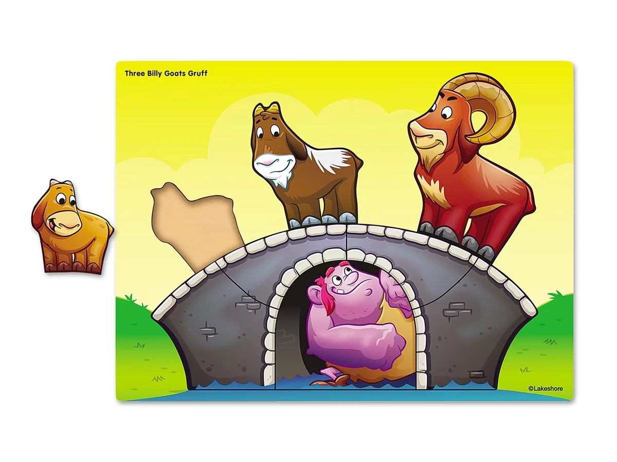 Three Billy Goats Gruff Puzzle - US 2871