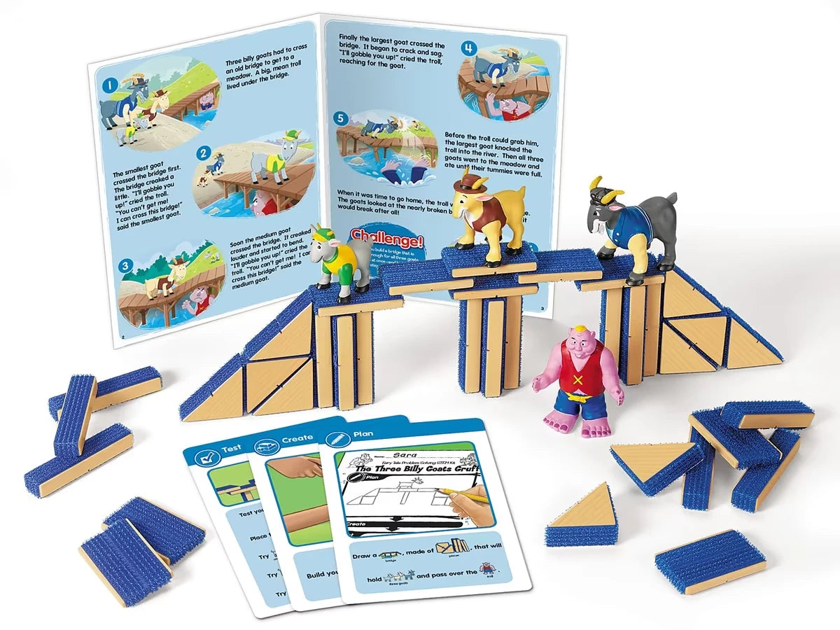 The Three Billy Goats Gruff Problem Solving STEM Kit - US 3446