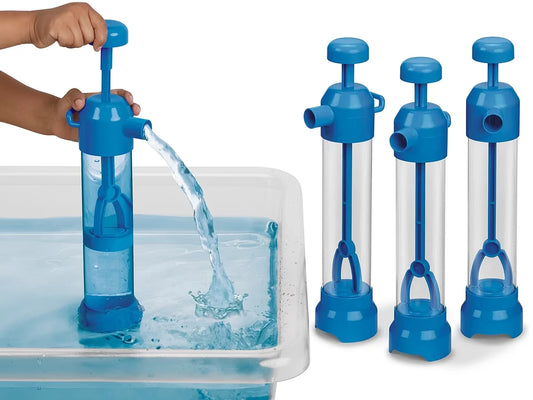 See-Inside Water Pumps - Set of 4 - US 2107