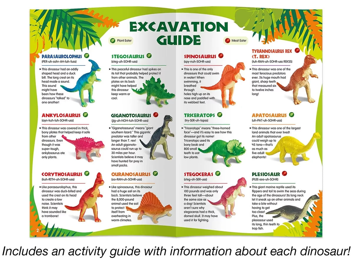 Dig & Discover Dinosaur Eggs - US 9068