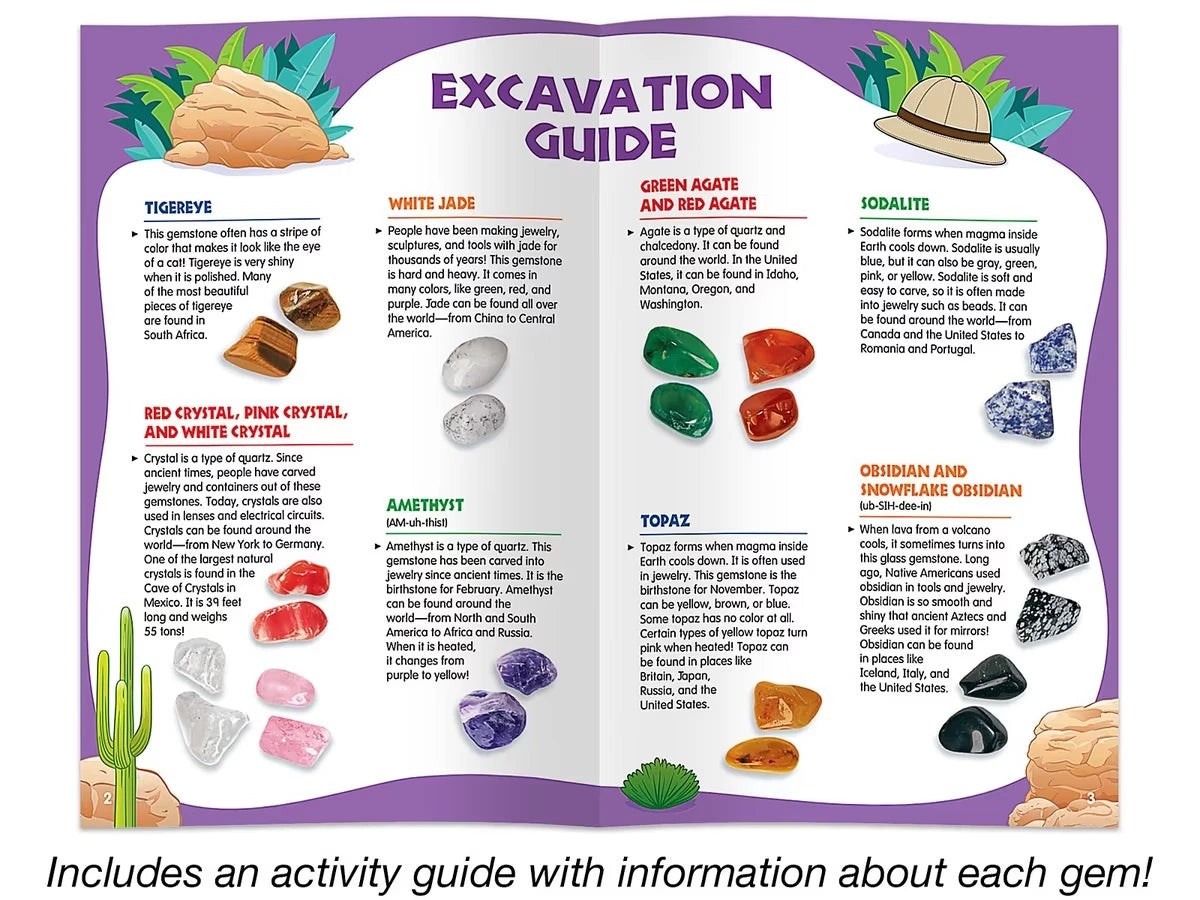 Dig & Discover Gemstones - US 7910