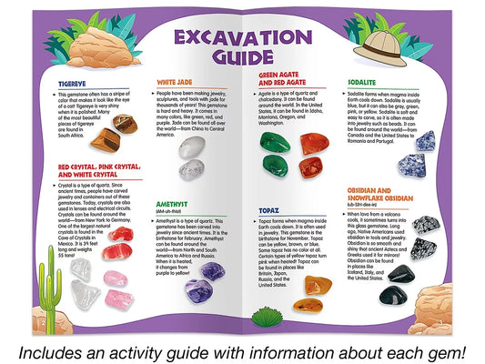 Dig & Discover Gemstones - US 7910