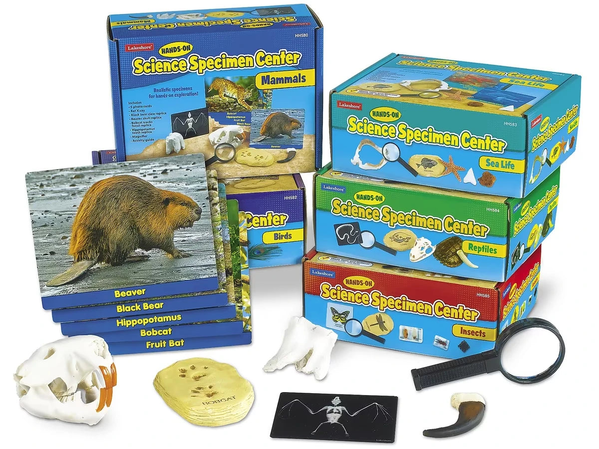 Hands-On Science Specimen Centers - Complete Set - US 9642
