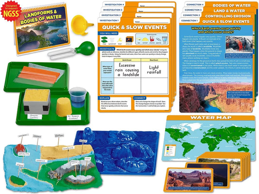 Meet the Standards Landforms & Erosion Kit - Gr. 2 - US 1708