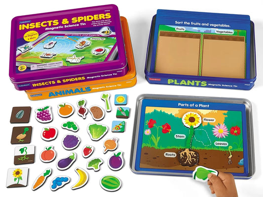 Living Things Magnetic Activity Tins - Complete Set - US 4466