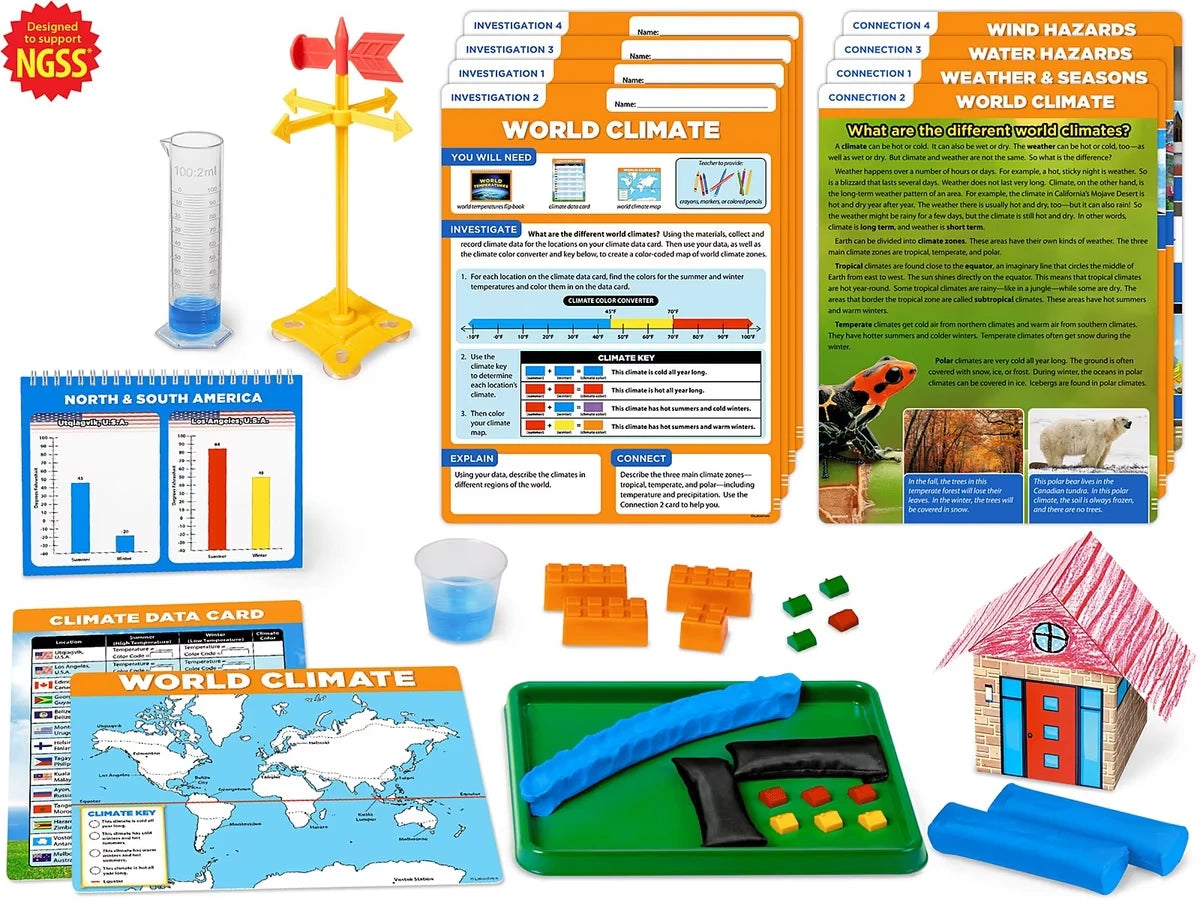 Meet the Standards Weather & Climate Kit - Gr. 3 - US 2005