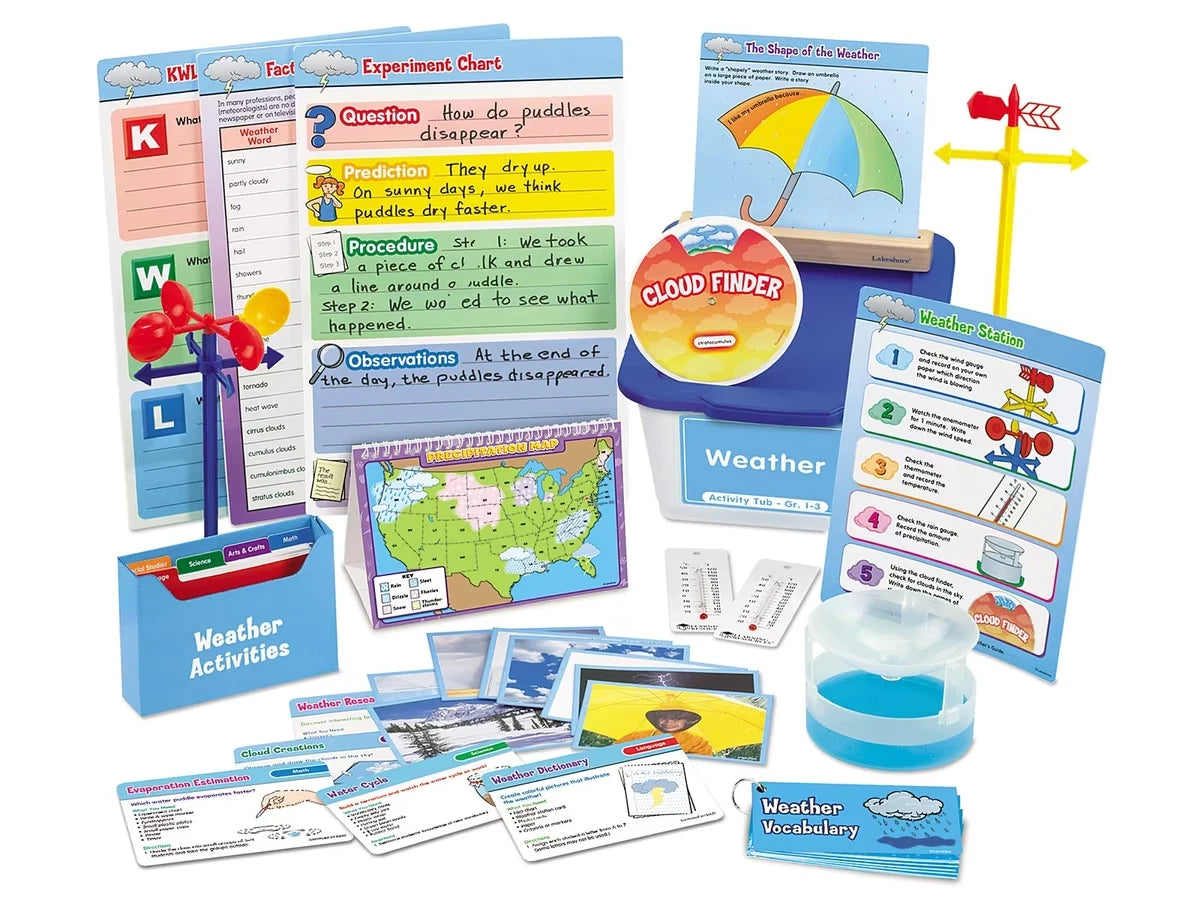 Weather Activity Tub - Gr. 1-3 - US 5531