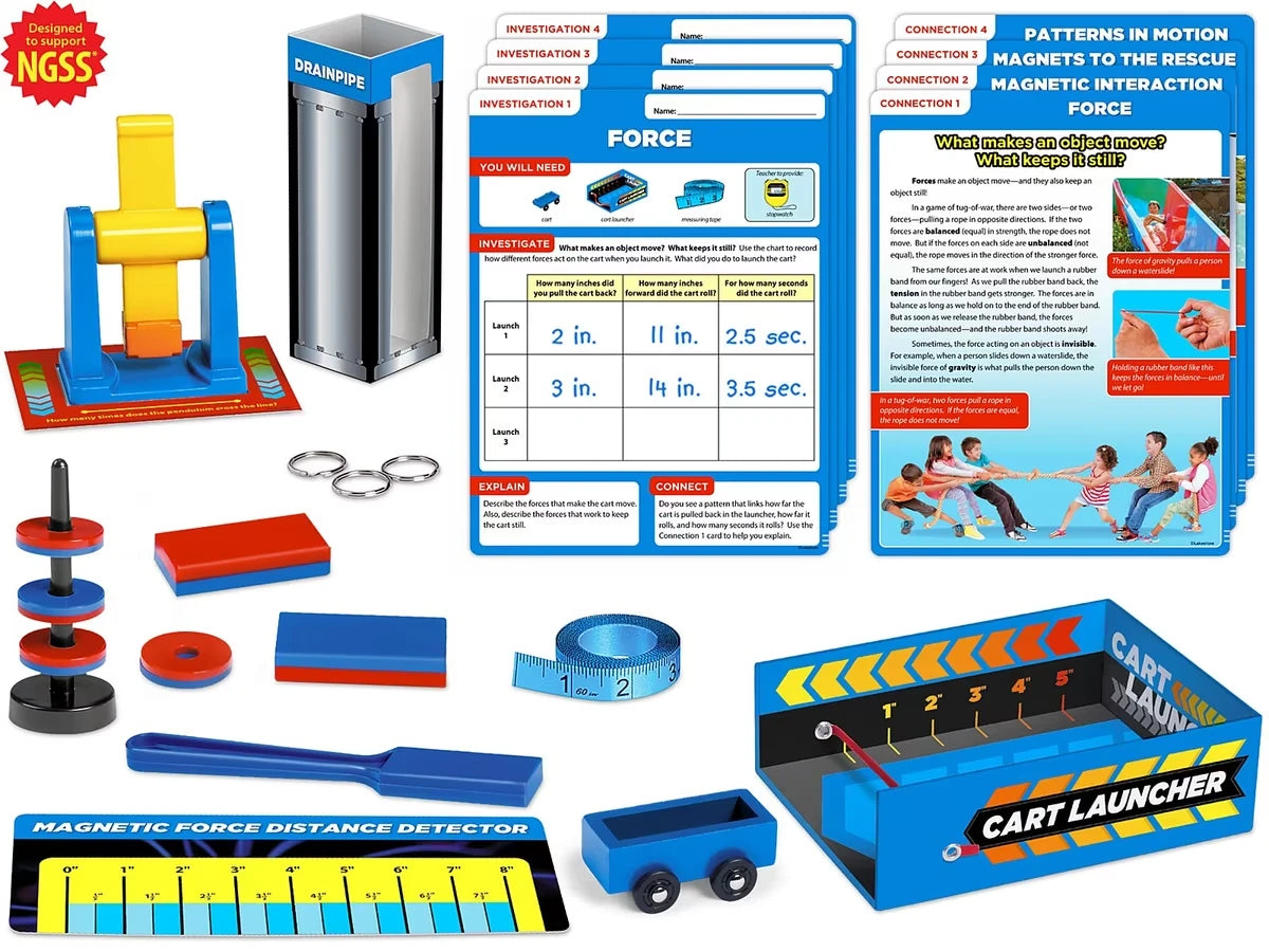 Meet the Standards Force & Motion Kit - Gr. 3 - US 9098