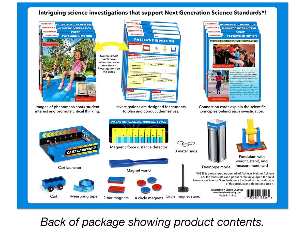 Meet the Standards Force & Motion Kit - Gr. 3 - US 9098
