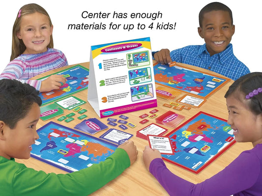 Continents & Oceans Instant Learning Center - US 3459