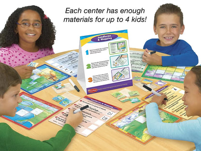 Social Studies Instant Learning Centers - Complete Set - US 6404