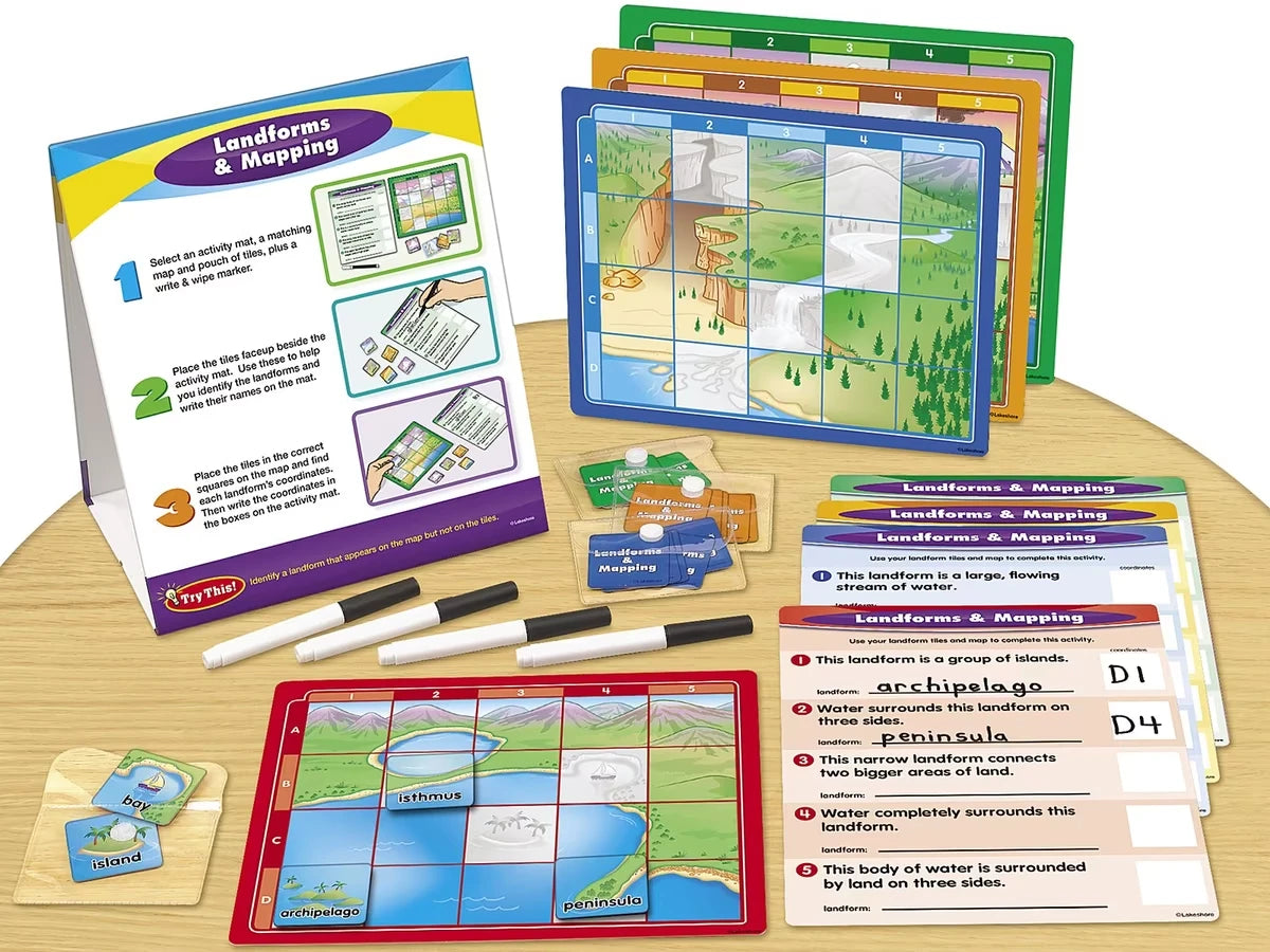 Landforms & Mapping Instant Learning Center - US 6112