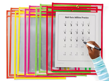 Reusable Write & Wipe Pocket - US 5919