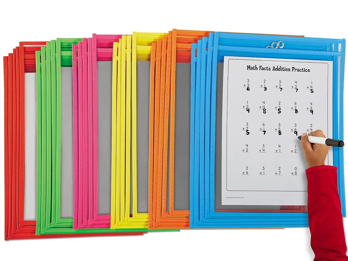 Reusable Write & Wipe Pocket - US 5919