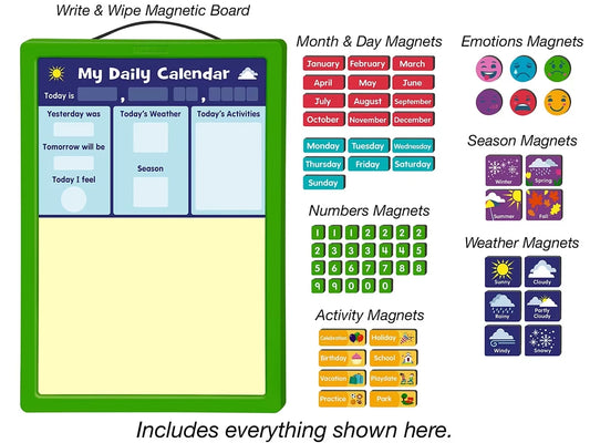 All About Today! Magnetic Calendar - US 1162