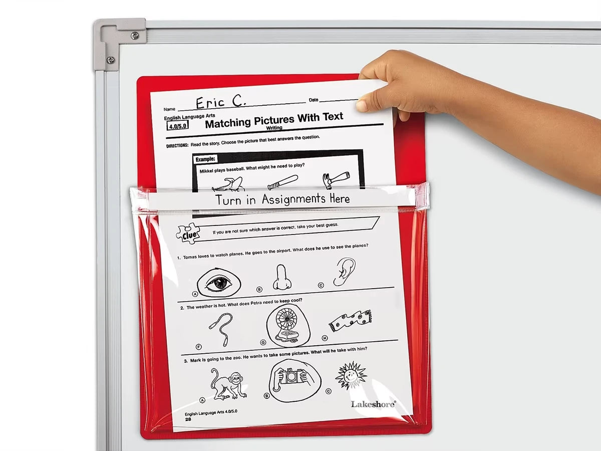 Magnetic Paper Pockets - Set of 4 - US 9578