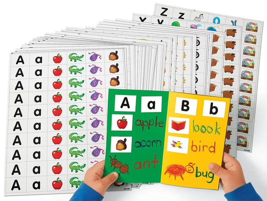 Alphabet Picture Stickers - US 6609