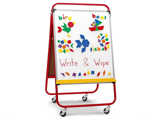 All-Purpose Teaching Easel with Locking Casters - US 9834