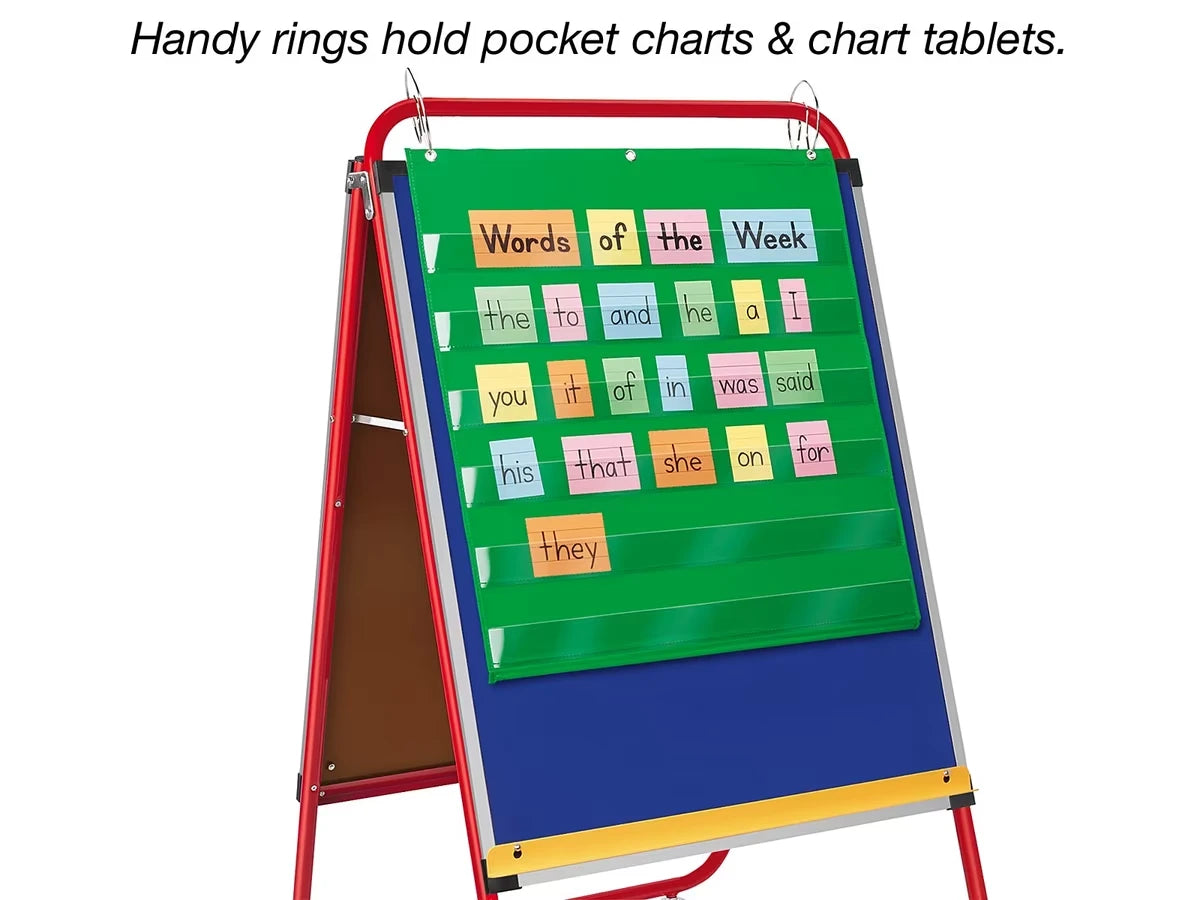 All-Purpose Teaching Easel with Locking Casters - US 9834
