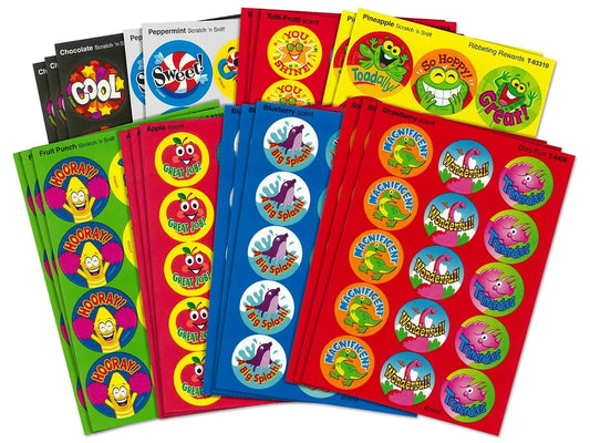 Scented Motivational Stickers - Variety Packs - US 5400