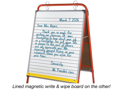 All-Purpose Mobile Teaching Easel - Elementary - US 5575