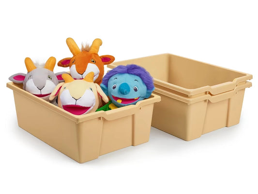 Natural Color Big Bins - Set of 3 - US 4943
