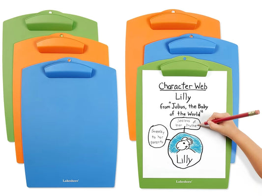 Classroom Clipboards - Set of 6 - US 4802