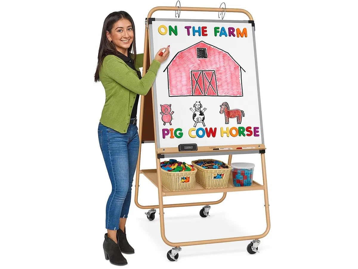 Heavy-Duty Mobile Teaching Easel - US 1017