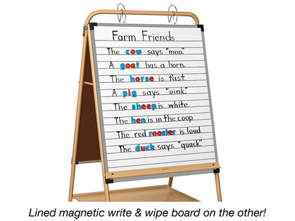Heavy-Duty Mobile Teaching Easel - US 1017