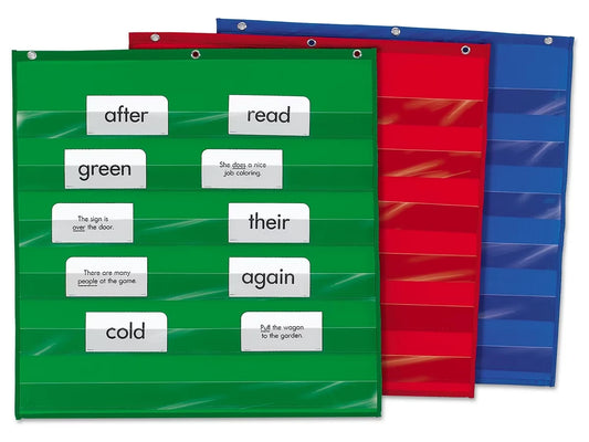 Heavy-Duty Small Pocket Chart - US 1183