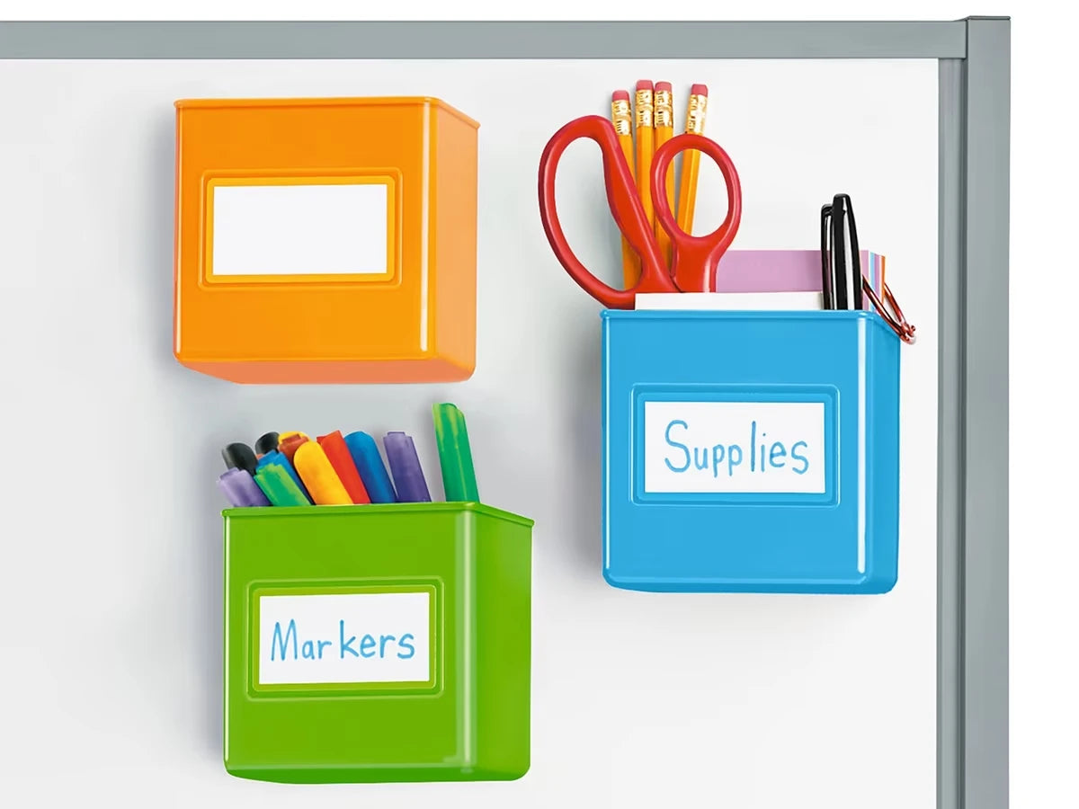 Flex-Space Magnetic Storage Boxes - Set of 3 - US 8665