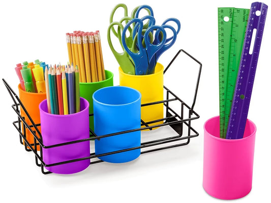 Neon Classroom Carry-All Supply Caddy - US 7702