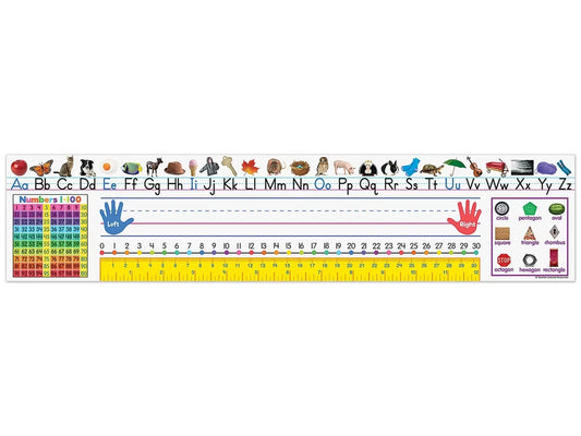 Colorful Traditional Print Nameplates - US 6043