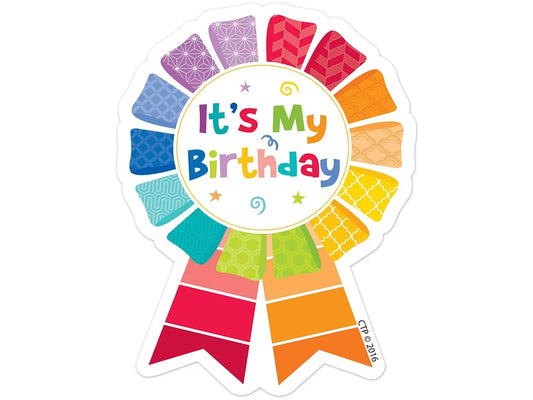 Painted Palette Birthday Badges - US 3705