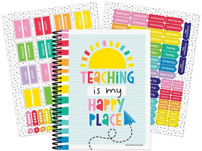 Happy Place Lesson Plan Book - US 9024