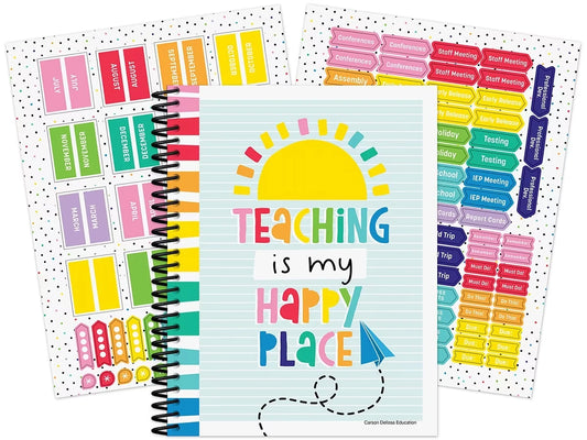 Happy Place Lesson Plan Book - US 9024